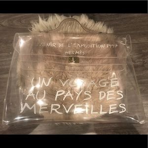 Hermès Limited Edition Vinyl Kelly Bag